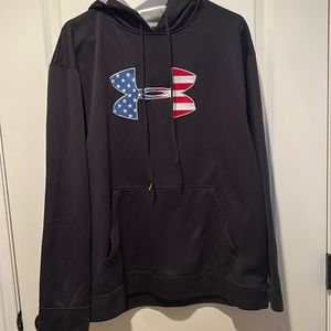 American Flag Under Armour Sweatshirt